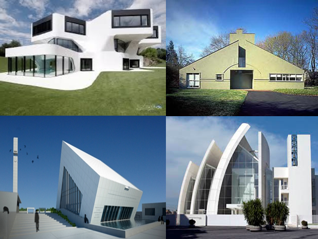 پاورپوینت آشنایی با معماری پست مدرن