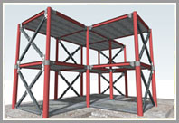 فایل پاورپوینت بررسی رفتار مقاطع فولادی پرشده با بتن شامل ستون ها یک و دو جداره پر شده با بتنCFSTوCF